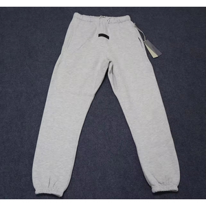 Ensemble de survêtement d'hiver pour homme, sweat-shirt en molleton technique et pantalon de jogging, 2 pièces, respirant, style hip-hop, gris, blanc, noir - Product Image 6