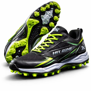HIT ZONE Professional <b>Cricket</b> Studs <b>Shoes</b> <b>for</b> <b>Men</b> Premium Metal Spike Footwear <b>for</b> Match Play and Training - Product Image 1