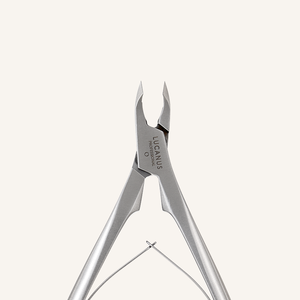 Pinzas para cutículas profesionales de acero inoxidable LUCANUS, 1/2 mandíbula, 1/4 mandíbula, estilo de lujo, hoja recta, herramienta para uñas para uso en salón - Product Image 6