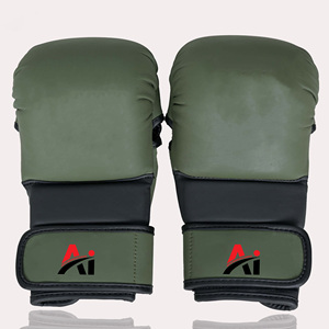 Gants de boxe MMA personnalisés avec logo imprimé pour enfants et adultes, équipement d'entraînement de sparring et de kickboxing, haute qualité, ajustement parfait - Product Image 1