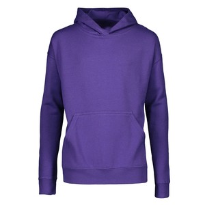 Sudadera con Capucha Unisex Color Naranja Sólido, Corte Regular, Informal, con Bolsillo, para Otoño, Transpirable y Ecológica - Product Image 2