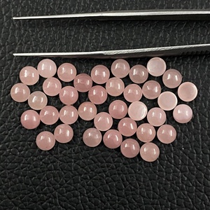 Cuarzo Guayaba Natural de 6mm, Cabujón Redondo Liso, Certificado IGI, Gema Suelta para Joyería de Plata y Oro, Oferta de Moda - Product Image 4
