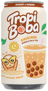 Tropi Boba 330ml, Bebida de Té con Leche y Burbujas, con Perlas de Tapioca, Sabor a Azúcar Moreno, Matcha, Taro y Jazmín, Marca Privada OEM - Product Image 5