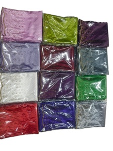 Tissu Somalien Gougra en Satin 100% Soie Léger Tissé 60GSM Écologique à Motif Floral de Haute Qualité pour Literie et Vêtements - Product Image 6