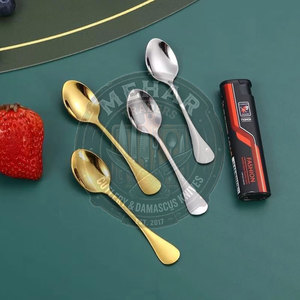 Juego de Cucharas Recubiertas de Oro de Alta Calidad al por Mayor, Juego de Cucharas Recubiertas de Oro Multiusos de Primera Calidad - Product Image 3