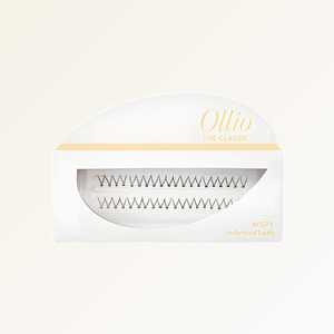 Extensions de cils coréennes Ollio The Classic Individual Eyelashes Single Pack - Wispy 11mm extensions de cils UV - Product Image 1