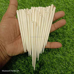 Agujas de hueso de búfalo natural hechas a mano de primera calidad - Product Image 3