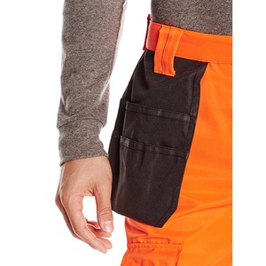 OEM <b>Hi</b> <b>Vis</b> Mechanic Workwear Trousers 13.75 Oz. Heavyweight Denim Mid Waist High Visibility Anti-static Plus Size <b>Jogger</b> Men - Product Image 6