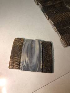 Empuñaduras de Cuchillo Talladas a Mano en Cuerno de Búfalo, de Origen Ético, con Tacto Real, Estilo Antiguo, Ecológicas, para Fabricación de Empuñaduras Artesanales Naturales - Product Image 4