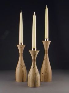 Modern <b>Rustic</b> Handmade Wooden Candle Holder & Stand for Christmas Home Decor Meditation/Yoga Rooms - Product Image 5