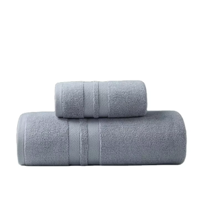 Ensemble de serviettes de voyage et de nettoyage en microfibre de luxe personnalisées, séchage rapide, 100 % coton, pour bébé, visage et bain, qualité hôtelière supérieure - Product Image 2