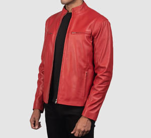 แจ็คเก็ตหนังแท้กันน้ำ คอตั้ง แฟชั่นฤดูใบไม้ร่วง-ฤดูหนาว สำหรับทุกเพศ สวมใส่ได้ทั้งแบบลำลองและเป็นทางการ เหมาะสำหรับกิจกรรมกลางแจ้ง - Product Image 2