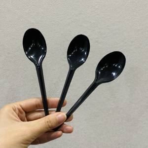 Productos populares 2026: Cucharas de plástico desechables de mango largo a buen precio de fábrica para fiestas, sopa, restaurantes, comida rápida, multicolor - Product Image 2