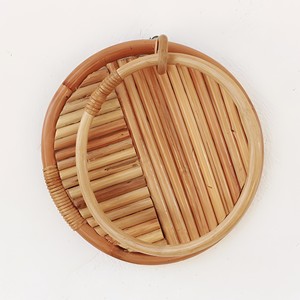 Toallero de ratán de gran calidad, accesorios de baño para hoteles y resorts, toalleros naturales para toallas - Product Image 1