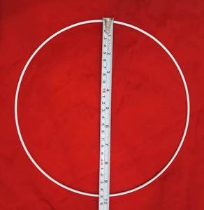 Cercles en fer, grandes bagues métalliques rondes, anneaux pour abat-jour, pour attrape-rêves, fabrication de couronnes, macramé et décoration de mariage - Product Image 1