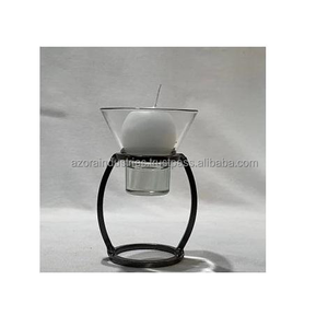 Metal Iron <b>Dinner</b> <b>Candle</b> Holder Decorative Design Antique <b>Candle</b> Holder Wrought Iron <b>Candle</b> Stand Vintage Round Decorative - Product Image 3