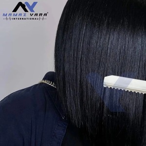 Rasoir de coiffure professionnel de qualité supérieure, style plume, lame unique en acier inoxydable, manche noir, personnalisable - Product Image 3