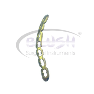 3.5 mm Clavicle Reconstruction Compression Locking Plate Power Orthopedic Implant for Trauma Bone Fracture By <b>Blush</b> Surgical - Product Image 1