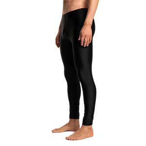 Men Slim Fit Elastic Waisted Leggings Solid Color Athletic Gym <b>Tights</b> Men Plain Printed Sports Compression Pants Oem Services - Product Image 3