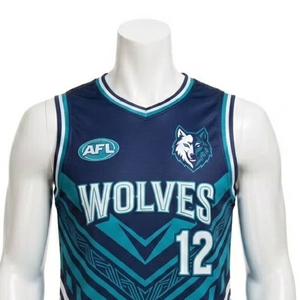 เสื้อ AFL รุ่น Performance Jersey สกรีนโลโก้ ชื่อทีม เบอร์ทีม แบบ OEM ODM น้ำหนักเบา พิมพ์ลายแบบ Sublimation เต็มตัว ผลิตจากโรงงาน - Product Image 2