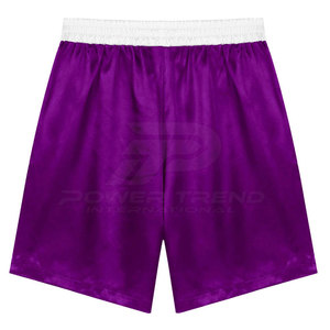 High Performance <b>Athletic</b> Apparel Sports Training Boxing Shorts Front Comfortable Lightweight Breathable Durable 100% Polyester - Product Image 2