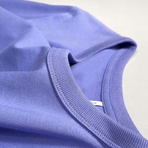 Camiseta Personalizada para Hombre, Cuello Grueso, 100% Algodón, Tejido Pesado, Corte Regular, Cuello Tejido, Antiarrugas, Estilo Casual Elegante - Product Image 5