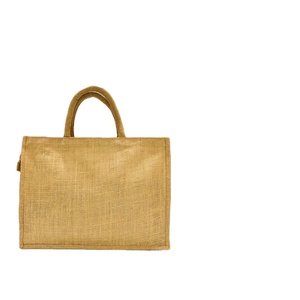 Factory Wholesale Custom Branded <b>Jute</b> Drawstring Packaging Pouches Eco-Friendly Eco-Friendly Shopping Bags for Retailers - Product Image 1