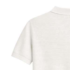 Polo de Punto para Hombre, Manga Corta, Algodón Texturizado, Corte Ajustado, Casual, Elegante, Ropa de Verano, Transpirable, Venta al Por Mayor - Product Image 3