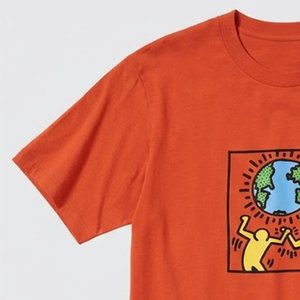 Nouveaux t-shirts pour hommes RTS High Demands, logo personnalisé imprimé, couleur orange, style streetwear, col rond, tissu respirant et confortable. - Product Image 6