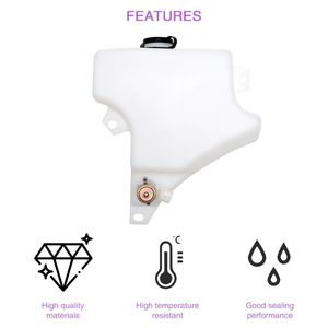 Serbatoio di Espansione del Liquido Refrigerante per Modelli Selezionati Kenworth/Peterbilt, Colore Bianco, Prodotto di Alta Qualità - Product Image 5