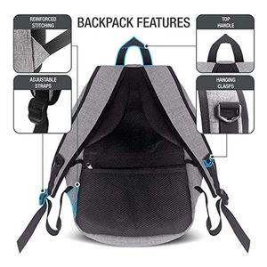 Pakistan Manufacturers Canvas School <b>Backpack</b> with Custom Design 30-<b>40L</b> Capacity OEM Service for College Students - Product Image 4