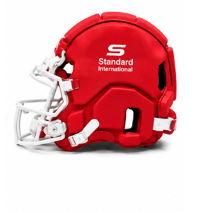 Lightweight Padded Football Helmet Cover Shock Absorption Football Helmet Overlay - Product Image 2