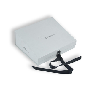 Tùy Chỉnh Thiết Kế Logo In Nhà Sản Xuất Nghệ Thuật Màu Trắng Giấy Debossed Tông Quà Tặng Bao Bì Hộp Với Ribbon Xử Lý Cho Vẻ Đẹp - Product Image 2