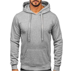Men's Heavyweight Fleece Tracksuit Two-Piece Set Solid Black Full-Zip <b>Hoodie</b> & Straight Wide-Leg Cargo Sweatpants - Product Image 3