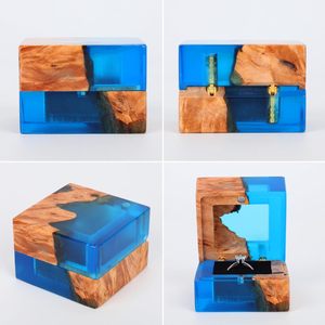 Wedding <b>Ring</b> Box Handmade Walnut Wood Customizable <b>Ring</b> Bearer Box Proposal Elegant Vintage <b>Engagement</b> <b>Ring</b> <b>Holder</b> Box Single - Product Image 3