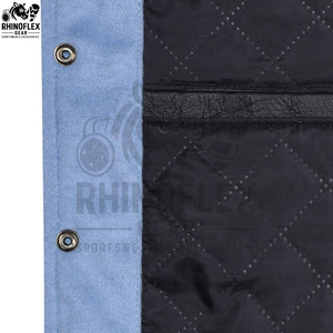 Custom Logo <b>Leather</b> Varsity Baseball <b>Jacket</b> Manufacturer Bomber <b>Leather</b> Varsity <b>Jacket</b> Wholesale Price <b>Leather</b> Varsity <b>Jacket</b> - Product Image 6