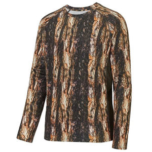 เสื้อเชิ้ตตกปลาแขนยาวลายพรางสำหรับผู้ชาย พิมพ์ลายแบบซับลิเมชั่น แห้งเร็ว UPF 50 เสื้อผ้าสำหรับกิจกรรมกลางแจ้ง - Product Image 4