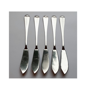 Couteau à beurre en acier inoxydable, couverts, couteaux de table, excellente qualité, couteau à confiture en acier inoxydable, meilleur prix - Product Image 1