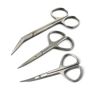 Ciseaux à cuticules professionnels 3 pièces, étanches, écologiques, pour l'art des ongles, coupe-ongles longs, manucure, pédicure, en acier inoxydable - Product Image 2