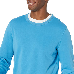 เสื้อสเวตเชิ้ตผู้ชายแบบเรียบง่าย ผ้าฝ้ายผสมขนแกะ น้ำหนัก 380 กรัม กันน้ำ กันลม เป็นมิตรกับสิ่งแวดล้อม น้ำหนักเบา - Product Image 4