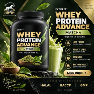 Proveedor de Proteína de Suero de Leche con Sabor a Vainilla de Marca Privada en Malasia, Fabricación OEM de Batidos WPC de Marca Personalizada, Crecimiento Muscular para Adultos, 20-29 g - Product Image 1