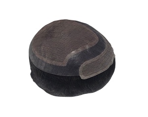 Perruque en cheveux humains indiens Remy de haute qualité, la plus vendue, base en soie, grande taille de bonnet, dentelle HD transparente, blonde, densité 100% - Product Image 6
