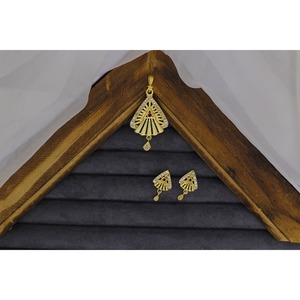 Pendientes colgantes de diseño único de joyería fina microchapada a la moda, aspecto antiguo de calidad Premium para regalos de compromiso para mujeres/niñas - Product Image 4