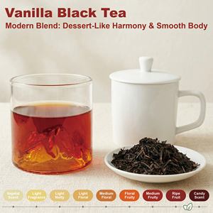 Thé Noir Vanille 3kg Saveur Douce et Crémeuse pour Thé au Lait, Bubble Tea, Utilisation en Café, Vente en Gros, OEM, Marque Privée, B2B - Product Image 2