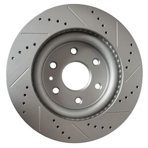 Dischi Freno Anteriori Forati Personalizzati per Buick Enclave, Chevy Traverse, GMC Acadia - Product Image 3