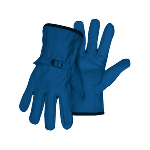 Gants de sécurité robustes et réfléchissants en cuir de chèvre respirant, avec poignet réglable, usage général, protection individuelle - Product Image 4