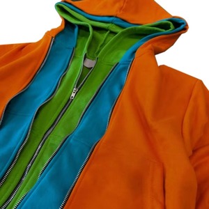 Stylish Double Hood Zip Hoodie Unisex Casual Wear Street Fashion Premium Warm Hoodie Wholesale Manufacturer Factory Direct - Product Image 6