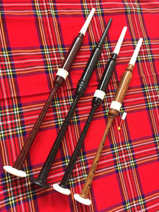 Chanter d'entraînement pour dudelskots écossais en bois de rose, couleur personnalisée, marron professionnel, pour la pratique des dudelskots écossais - Product Image 6