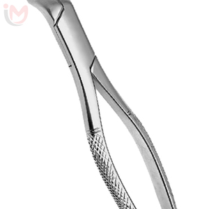 IMANS ENTERPRISES IE-EF-0106 Pince d'extraction pour molaires du troisième quart supérieur, instrument chirurgical dentaire en acier inoxydable avec poignée ergonomique - Product Image 3
