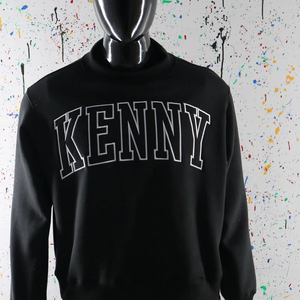 Sweat-shirt d'hiver à capuche et fermeture éclair sur mesure Finer Threads, couleur personnalisée, 100% coton, broderie Kenny - Product Image 1